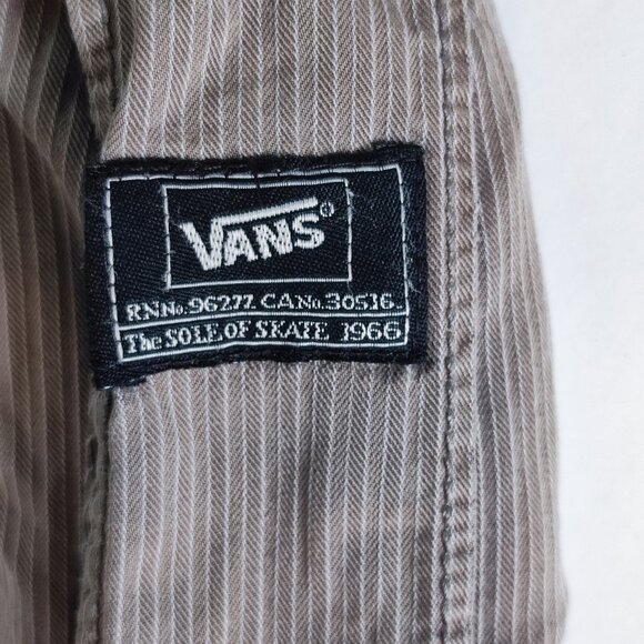 Vans cargo short men's size 34 light brown cotton side pockets - Picture 10 of 16